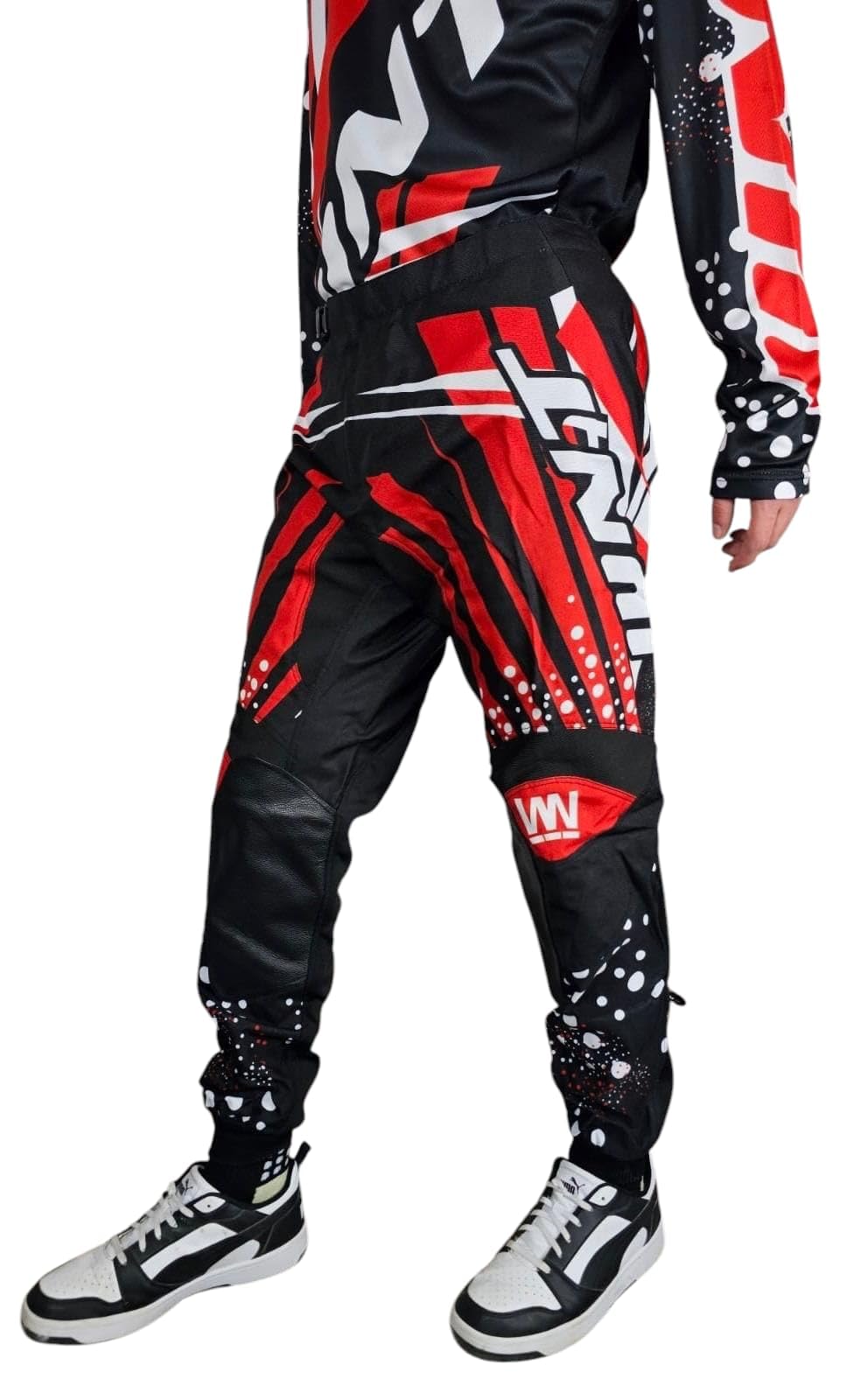 WinNet Completo tuta kit per moto da cross enduro motocross fuori strada off road quad maglia maglietta casacca + pantaloni
