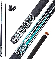CRICAL CXD Carbon Fiber Pool Cue Stick - Low Deflection Pro Taper Shaft, 12.5mm Tip for Tournament Precision & Control