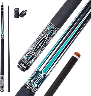 CRICAL CXD Carbon Fiber Pool Cue Stick - Low Deflection Pro Taper Shaft, 12.5mm Tip for Tournament Precision & Control