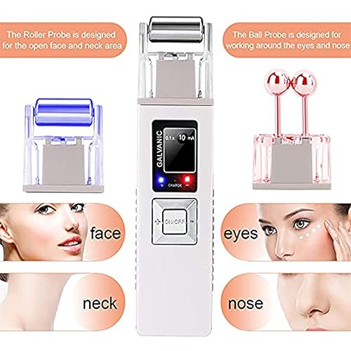 Miniatura 3 de Elitzia Máquina facial galvánica portátil, dispositivo ET901 de la belleza del uso en el hogar del plomo de la nutrición y de la impureza