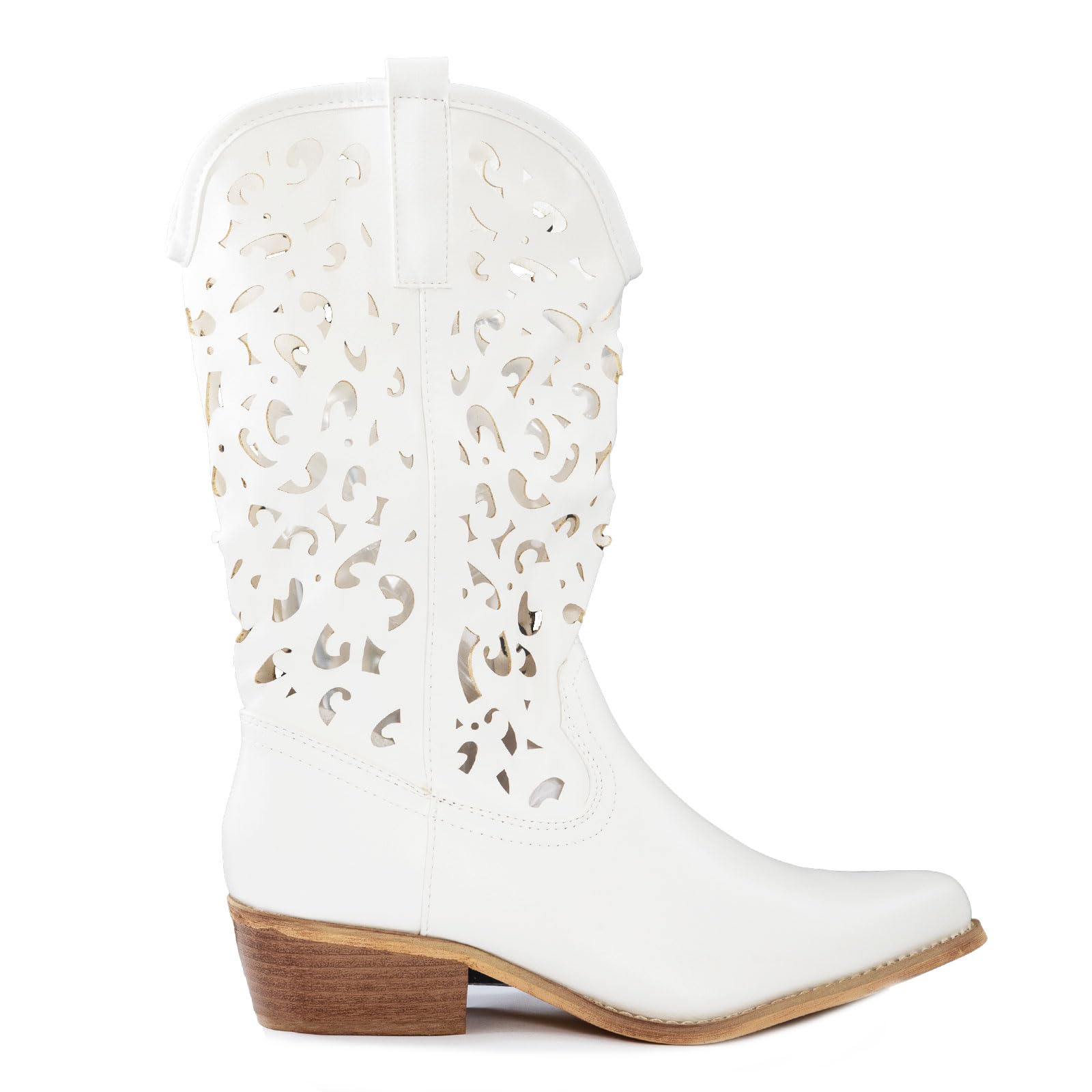 Toocool Botas Texanas Perforadas para Mujer Verano G629