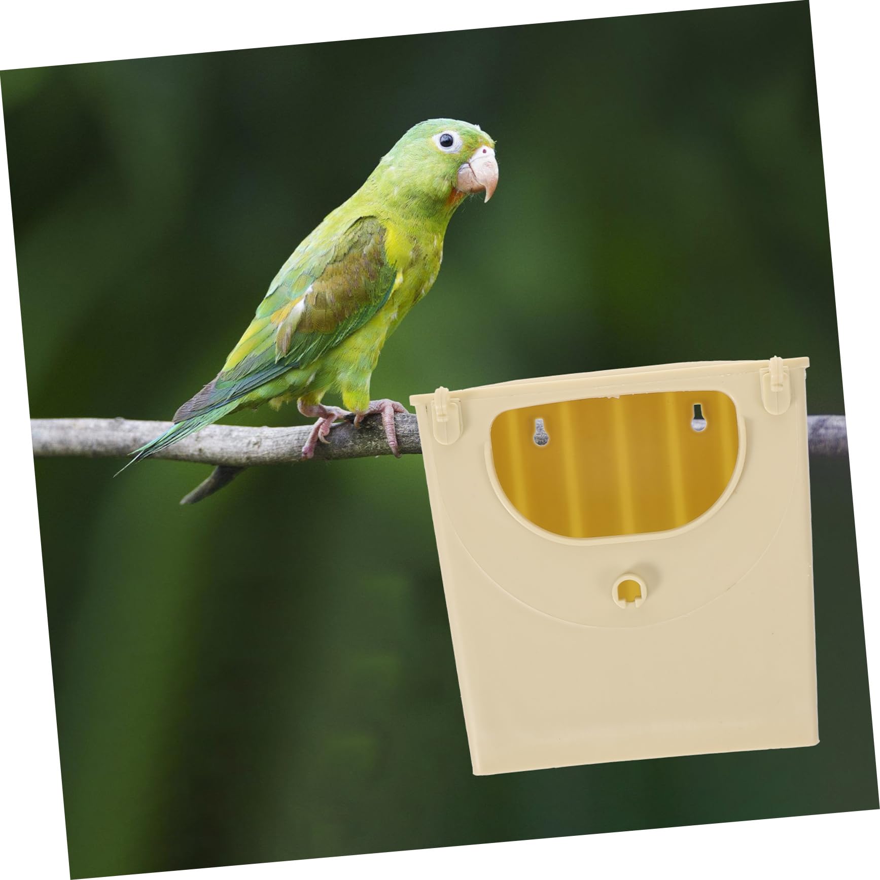 VANZACK Vogelzuchtnest Einfacher Stil Vogelkasten Nistkasten für Ziervögel Warmer Unterschlupf