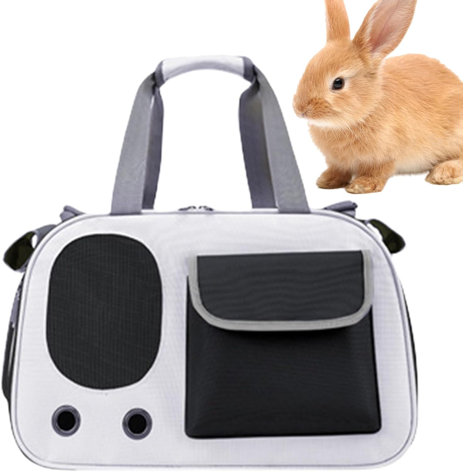 Cloyster Cat Carriers for Large Cats, Dog Carriers for Small Dogs, Pet Carrier for Medium Cats, Travel Bag with Big Pocket,Ventilated Window,Foldable Storage for Medium Sized Pets,Travel (White) (B0D5726T12) Amazon Price History, Amazon Price Tracker