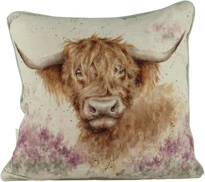 Wrendale Designs 'Highland Heathers' Cushion Amazon.co.uk Home