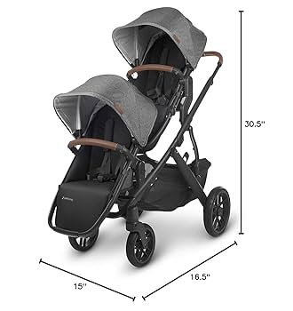 UPPAbaby RumbleSeat V2+ Second Lower Seat/Compatible with