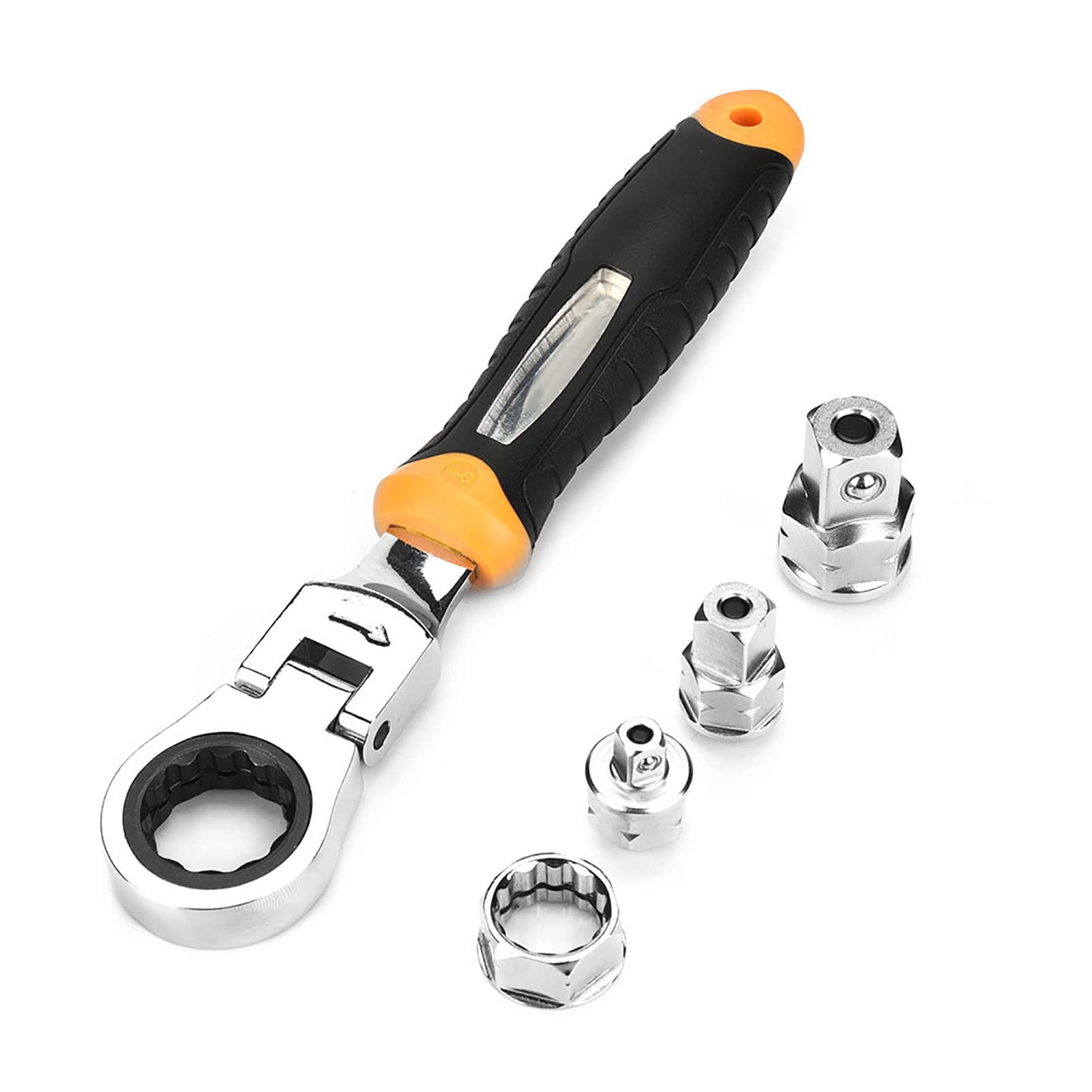 Universal Adjustable Double End Wrench Multifunctional Adjustable Ratchet Wrench for Disassembling and Assembling Sanitary Ware, Plumbing Repair, Home Accessories Crescent Wrench Set