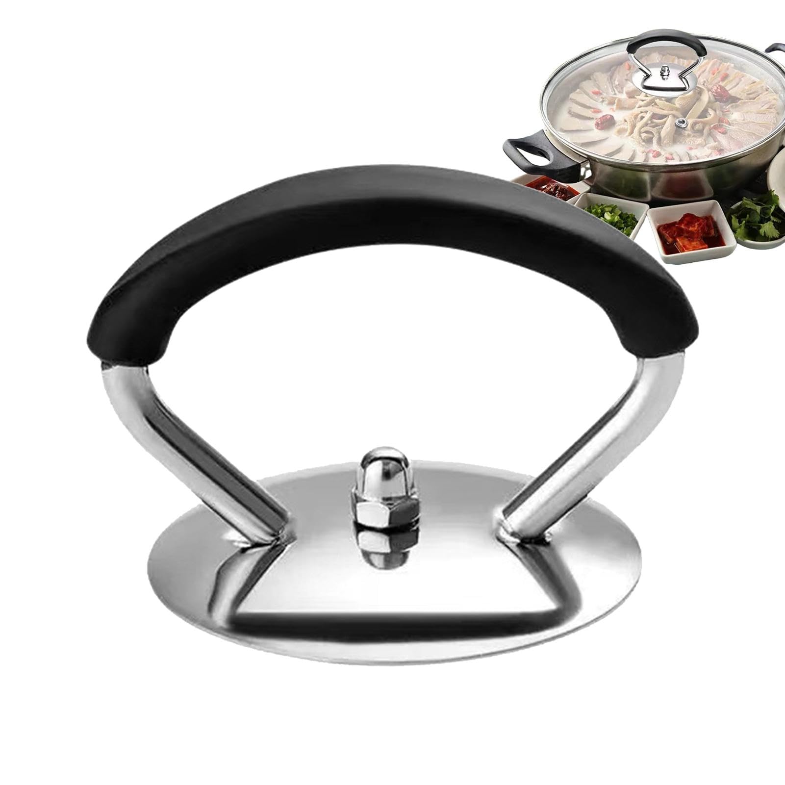 2x Tapa De Olla Universal, Mango De Sujeción Reutilizable Para Tapas De Teteras Sartenes De Aceite
