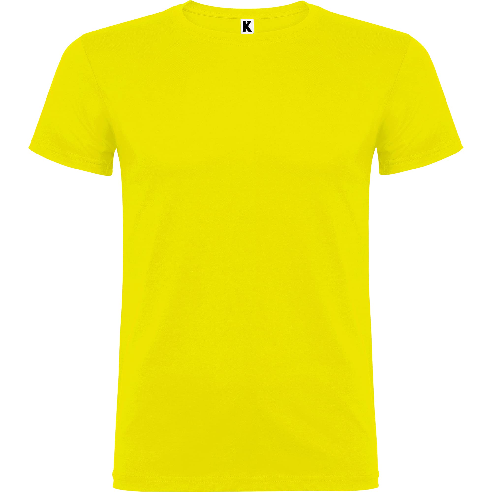 Camiseta de Colores Manga Corta 100% Algodón para niños - Camiseta Unisex Cuello Redondo, cómoda, Suave, Lisa y Elegante — view 2