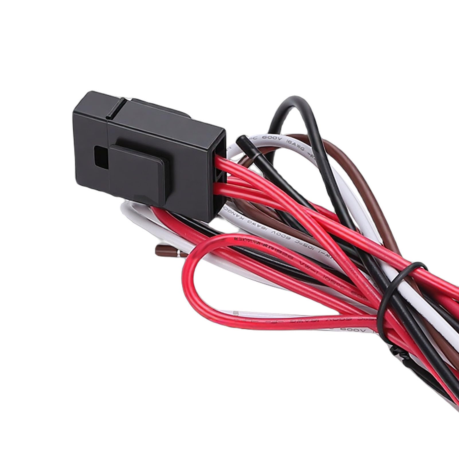 podwójny zestaw przekaźników wentylatora elektrycznego 40A przekaźnik 3/8 Cal przełącznik termostatu 20A zestaw okablowania wentylatora chłodzącego dla wentylatorów 10 12 14