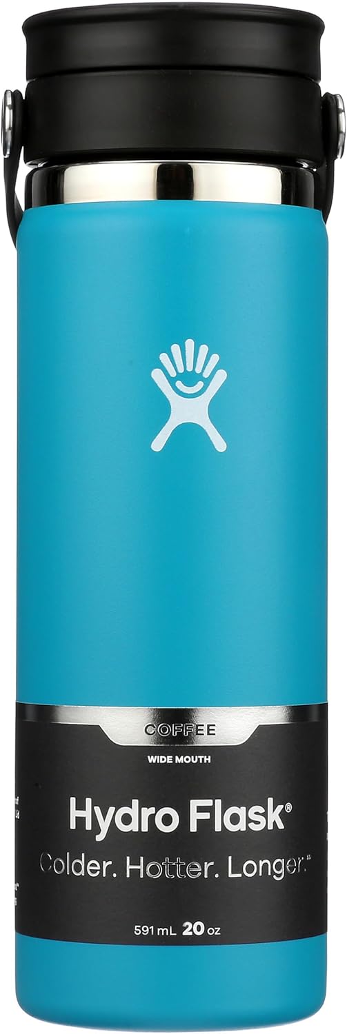 Hydro Flask 20 oz Wide Mouth Bottle with Flex Sip Lid Laguna