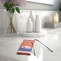 Vista 7 de Arsh - Raspador de lengua para adultos, limpiador de lengua de acero inoxidable para cuidado bucal e higiene, limpiador de lengua para hombres