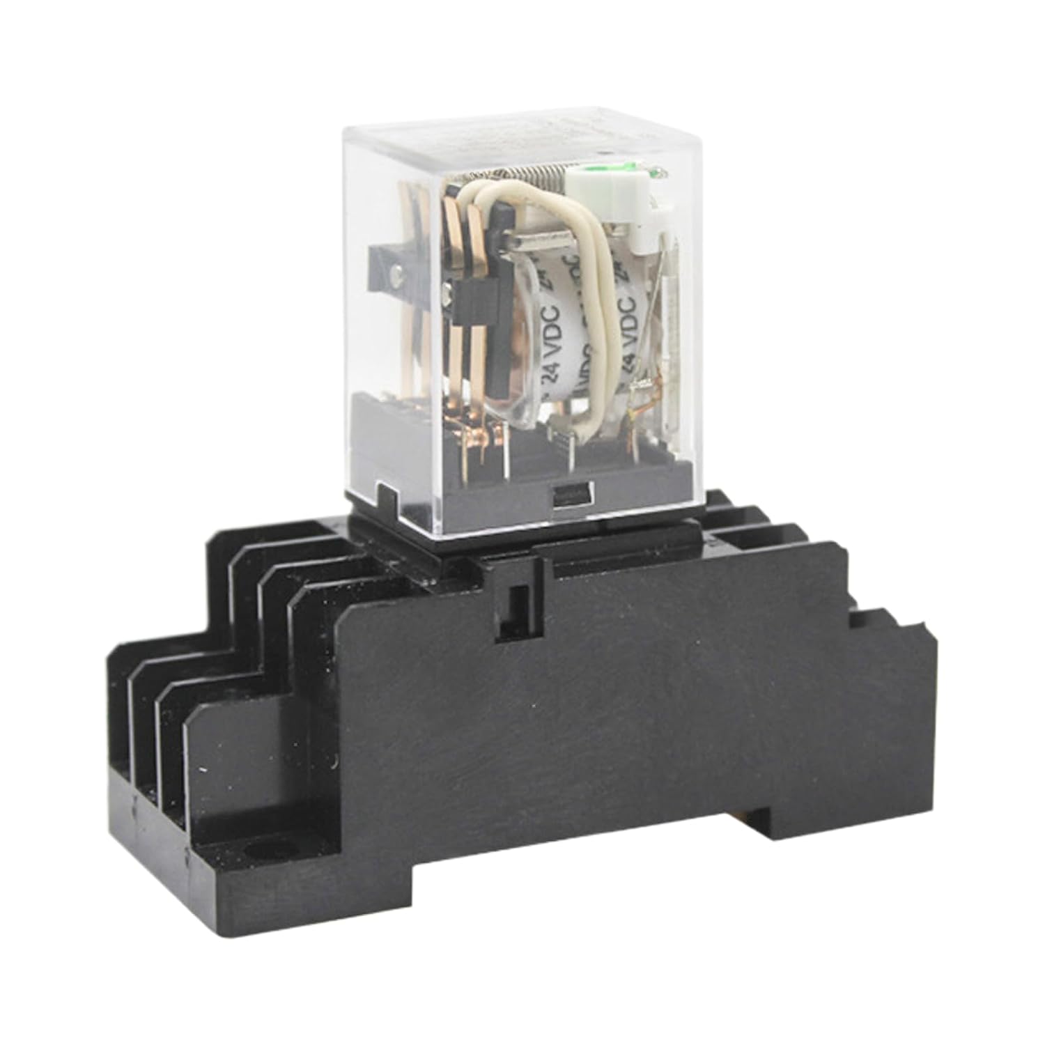 Intermediate Relay CDZ9L-52P 53P 54P Small HH52PL with Light 8 feet 14 220V 24V(DC24V CDZ9-53PL 11pin Base)