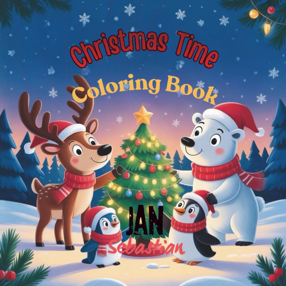 Christmas Time - Coloring Book
