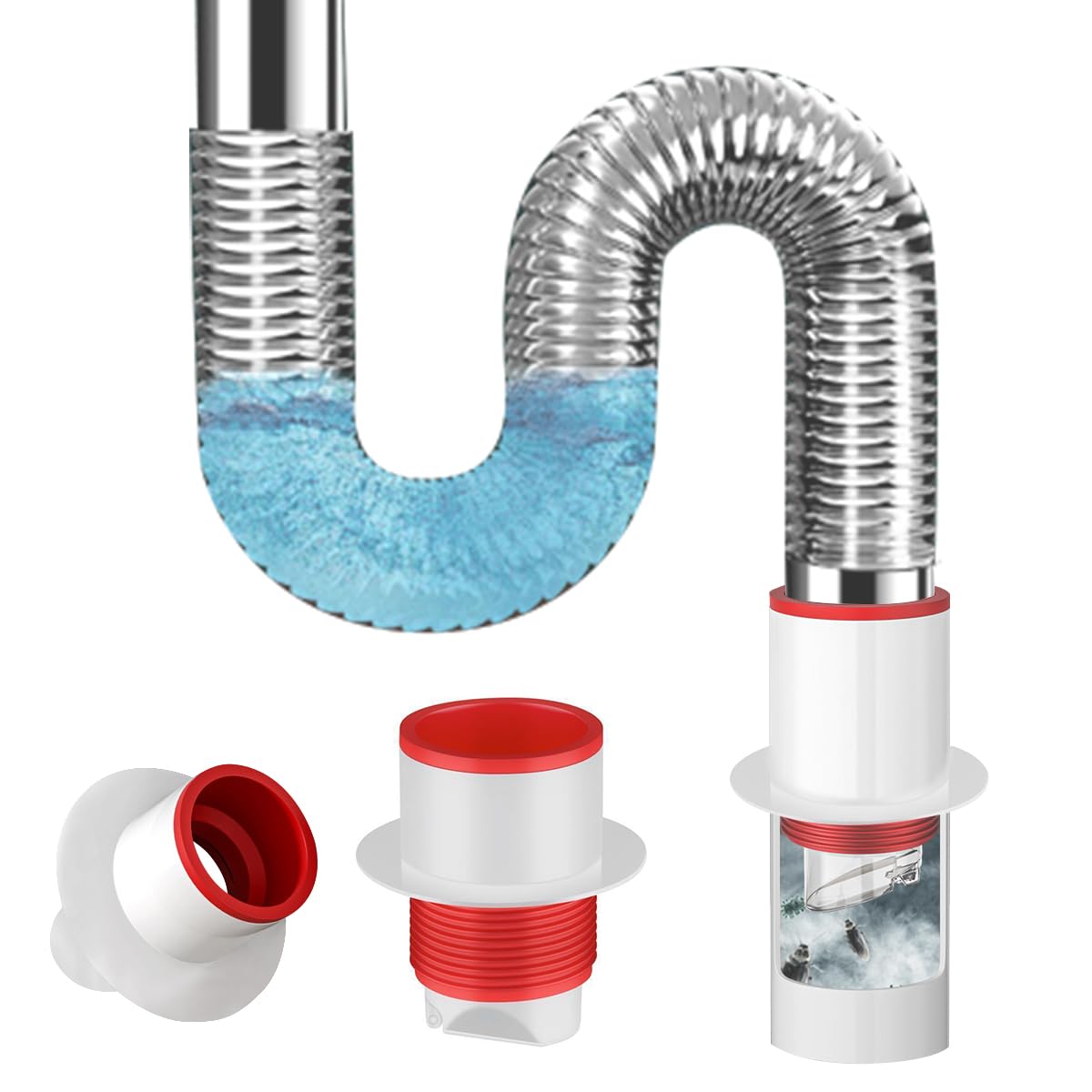 See full amazon price history chart for Serplex® 2Pcs Sink Drain Pipe Kit Anti-Odor Bathroom Sink Drain Pipe Sink Drain Kit Kitchen Sink Drain Pipe Tube Replacement for 32mm Caliber Serplex® 2Pcs Sink Drain Pipe Kit Anti-Odor Bathroom Sink Drain Pipe Sink Drain Kit Kitchen Sink Drain Pipe Tube Replacement for 32mm Caliber (B0D9QLXHTZ) Amazon Price History, Amazon Price Tracker