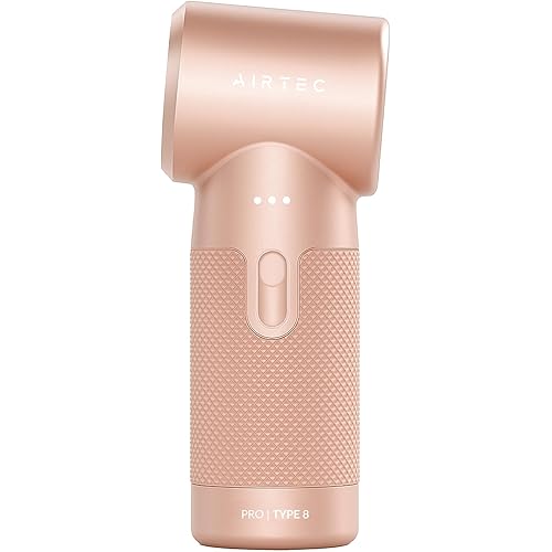 IT Dusters AirTec Ultra Electric Air Duster Blower for PC, Laptop, Console, Electronics and Home Cleaning, Environmental Alternative to Spray air can Duster Keyboard Cleaner (Type 8 - Rosie)