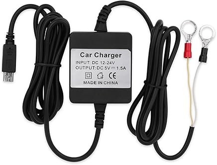 tkstar Chargeur voiture, automobile voiture Transformateur Convertisseur de tension Inverter 12 V & 24 V en 5 V pour tous Android Micro USB Port Android GPS Tracker tk905 tk915 TK102B tk906 tk907b