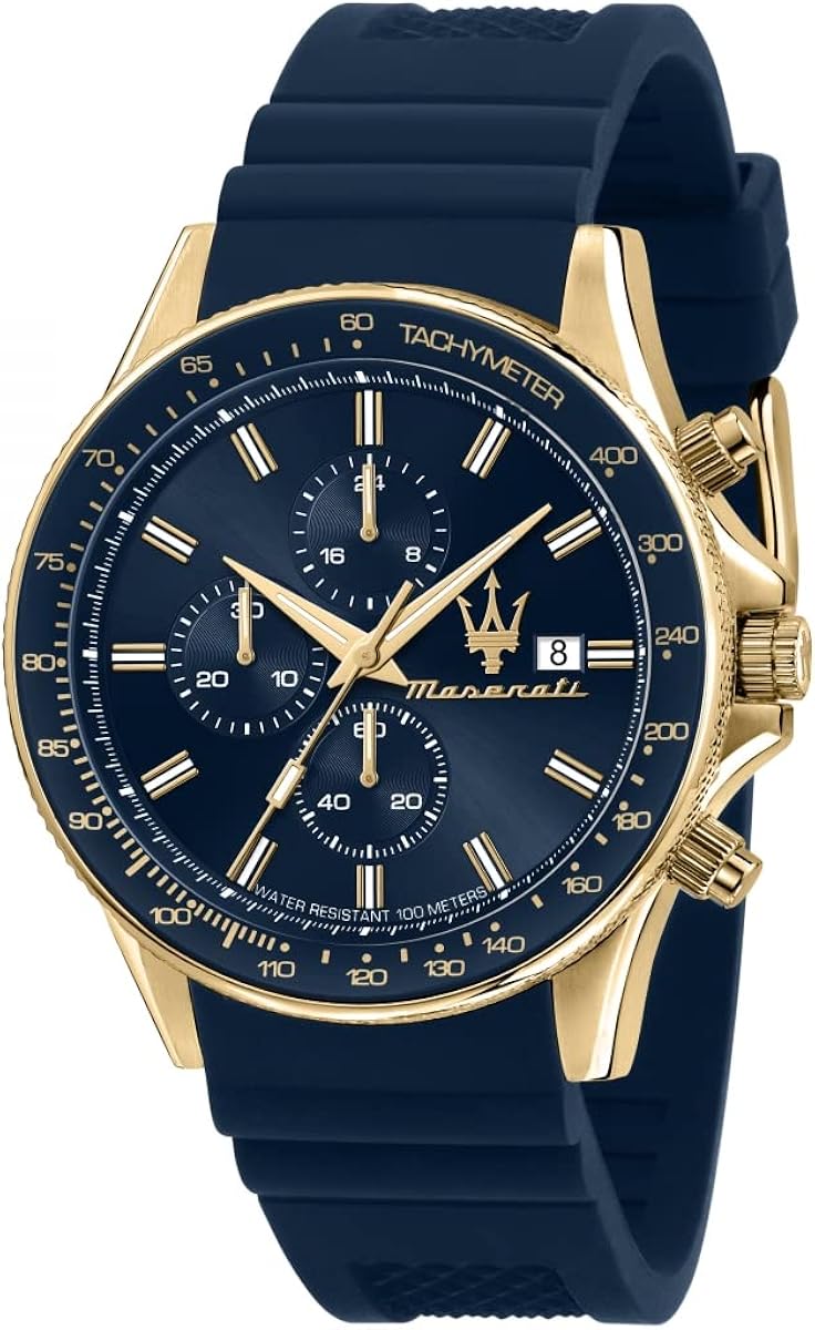Maserati Sfida Orologio Uomo, Cronografo, Analogico - R8871640004 Maserati Sfida Orologio Uomo, Cronografo, Analogico - R8871640004
