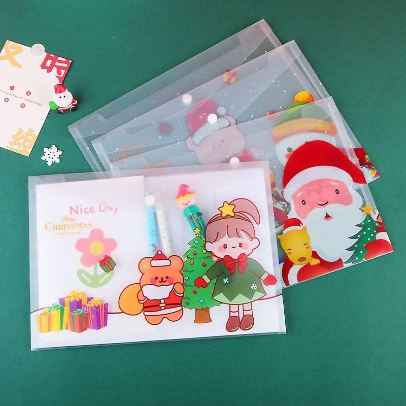 Christmas Button Folder Document Holder Organiser A4 Certificate Folder Office School File Storage Case Christmas Gift for Kids Secret Santa Stocking Filler Cute Stationery Gift Christmas Button Folder Document Holder Organiser A4 Certificate Folder Office School File Storage Case Christmas Gift for Kids Secret Santa Stocking Filler Cute Stationery Gift