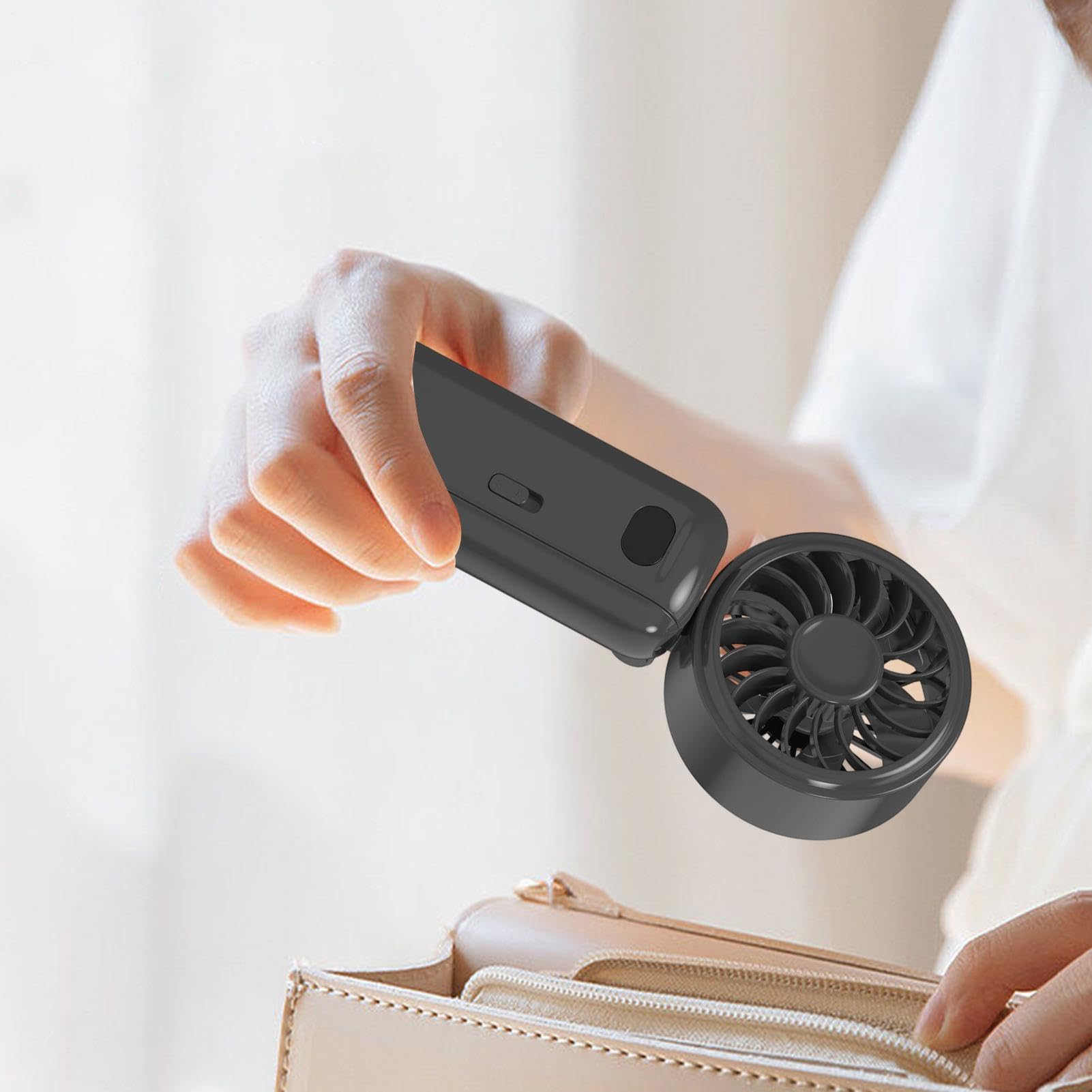 Ventilatore a Clip Portatile Ricaricabile a 5 Velocità