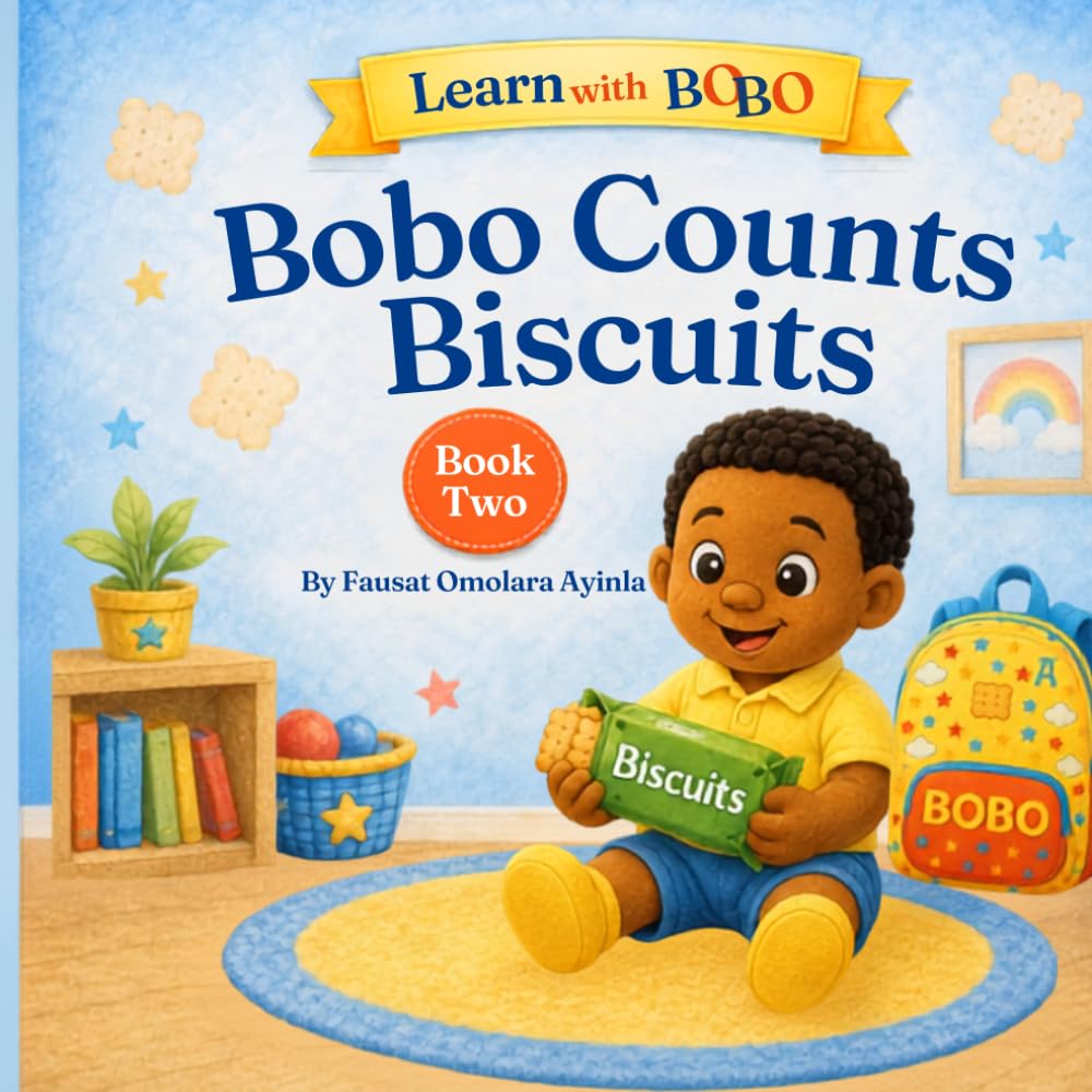 Bobo Counts Biscuits (Learn with Bobo)