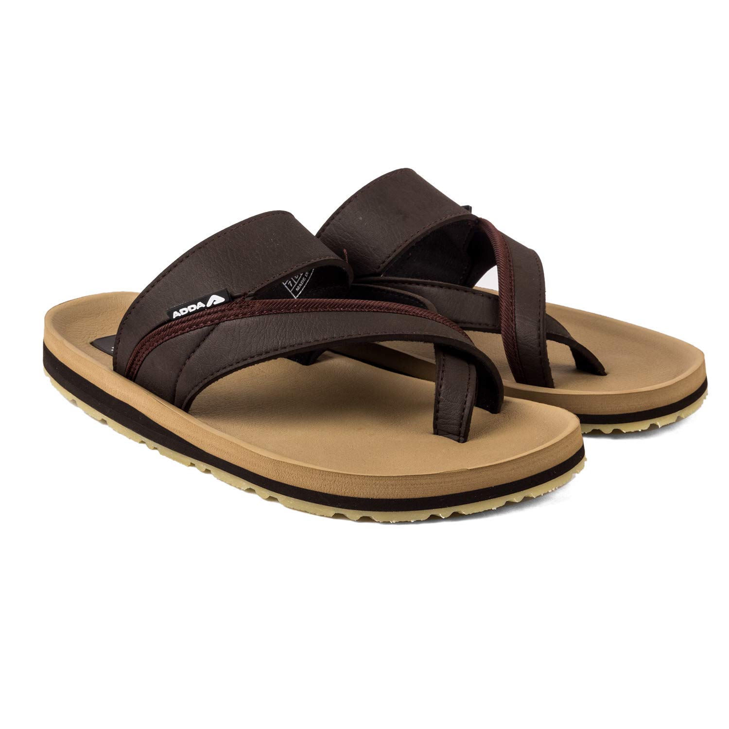 ADDA (LABEL) Mens Air Beige, Brown Ethylene Vinyl Acetate Open-Back Slipper - 7 (B085DLHWSN) Amazon Price History, Amazon Price Tracker
