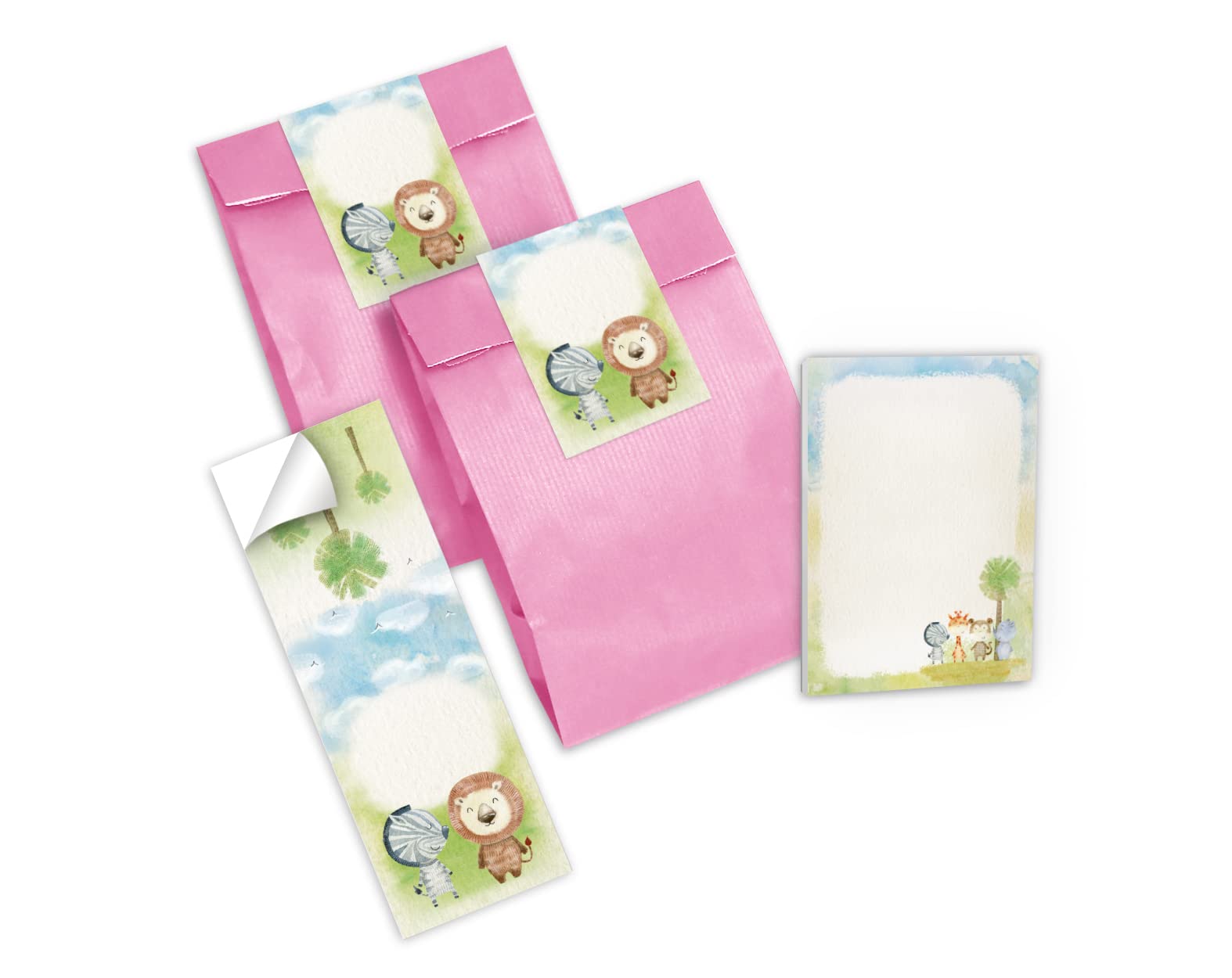 Lot De 12 Cartes D'invitation Pour 2e Anniversaire D'enfant Pour