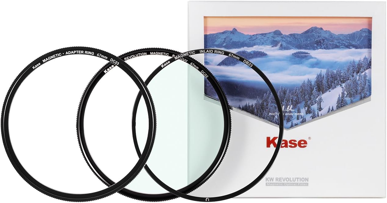 KW Revolution R·MCUV with Magnetic Adapter Ring & Inlaid Ring (67mm)