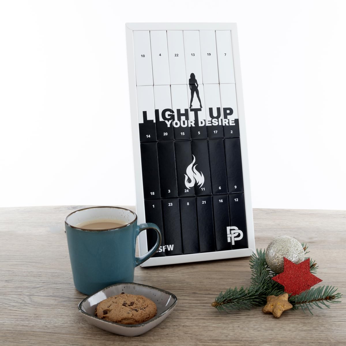 Clipper Adventskalender mit 24 erotischen original Clipper Feuerzeugen – Perfekt für Fans Sammler!