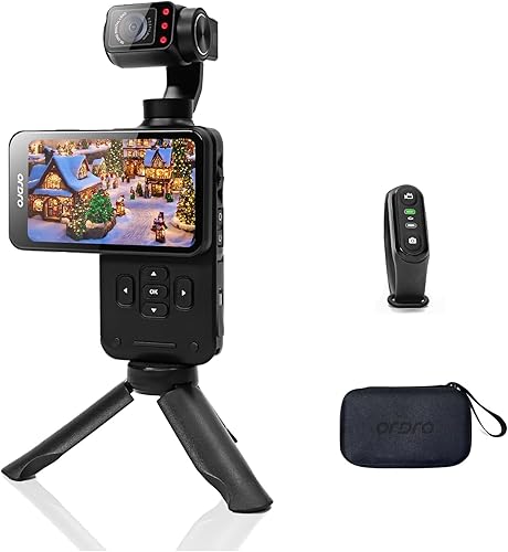 Miniatura 8 de ORDRO M5 - Cámara de mano 5K, videocámara con estabilización de 3 ejes, cámara WiFi portátil para vlogs con visión nocturna IR, 120° de ángulo