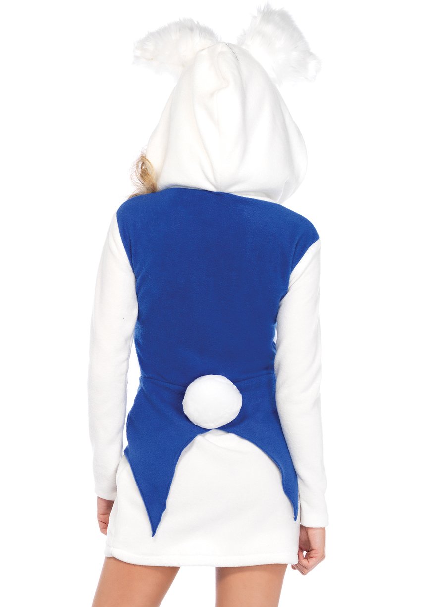 Leg Avenue Adult Sized Costumes, Blanc Bleu, L (EUR 44-46) Femme