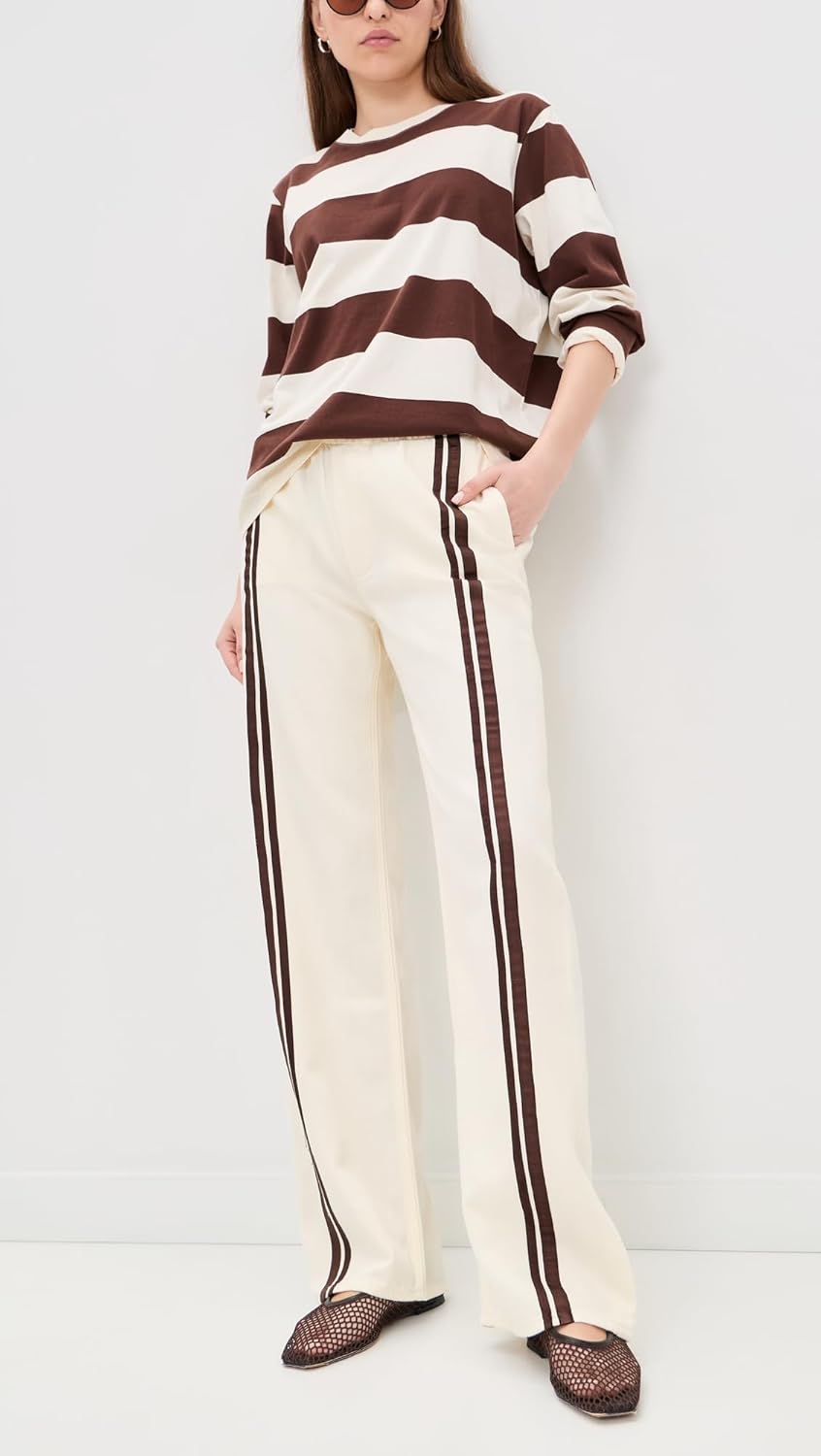 rag & bone Women's Featherweight Logan Pull On Track Pants