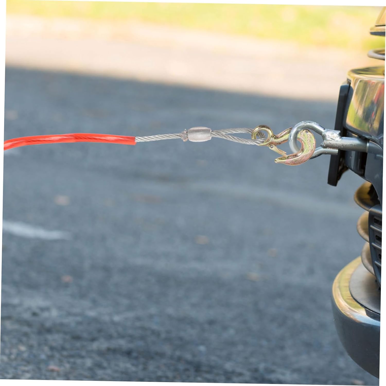 Sturdy Thick Towing Cable Car Trailer Rope Breakaway Cable for Outdoor Use