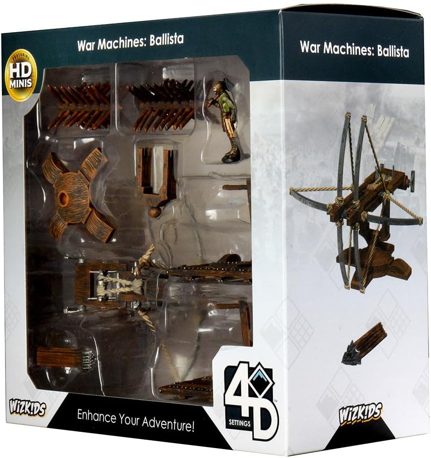 WizKids Warlock Tiles: Accessory – 4D Settings War Machines Ballista
