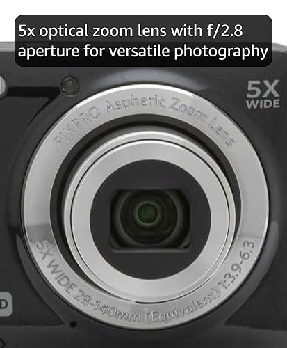 Amazon.com: Kodak PIXPRO Friendly Zoom FZ55 數位相機(黑色)套裝