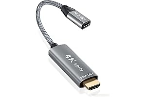 USB-C Female to HDMI Male Adapter: Effortless 4K Connectivity