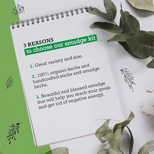 Miniatura 7 de Kit de manchas con 6 paquetes – Kit de recambio con barra de mancha de salvia azul, palo de manchas de lavanda, palo de yerba santa, palo de manchas