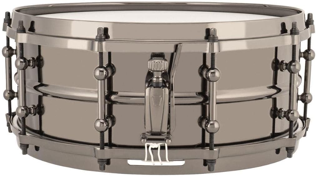 Ludwig 5.5" x 14" Universal Metal Snare Drum, Black Nickle Hardware (LU5514)