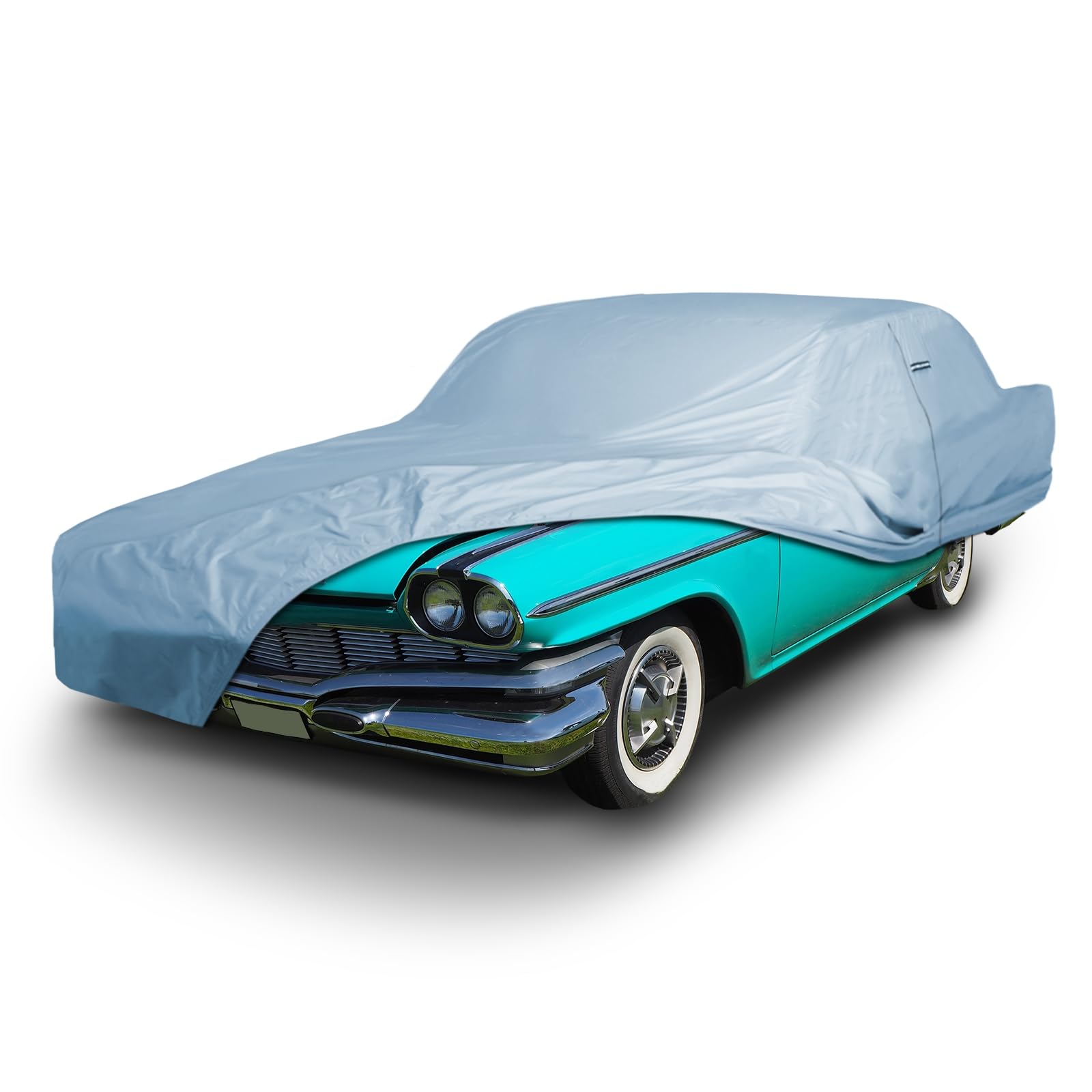 iCarCover Car Cover Waterproof All Weather for 1960-1973 Dodge Polara Wagon