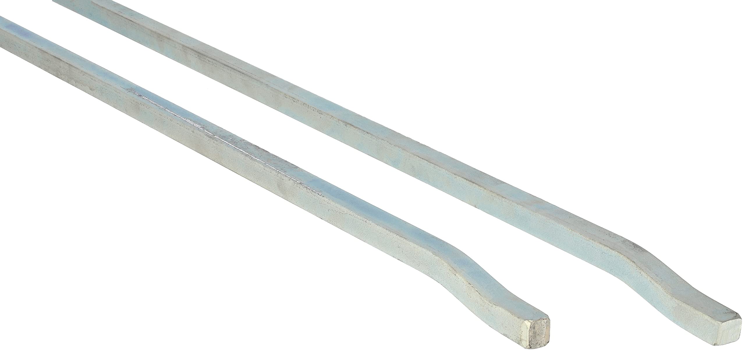 KOTARBAU® Cerradura de puerta de garaje galvanizada para puertas osciladas, 215 cm, color blanco
