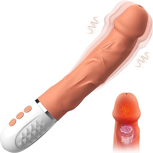 Vibrador realista de punto G, consoladores sexuales para adultos con 10 modos de vibración, juguetes de placer para mujeres, vagina y anal clítoris