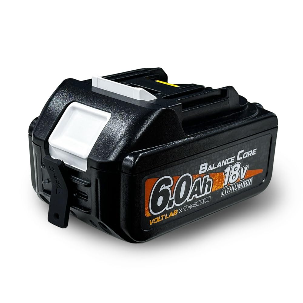 Amazon.co.jp: 【バランス充電機能搭載】VOLT LAB マキタ互換 18v