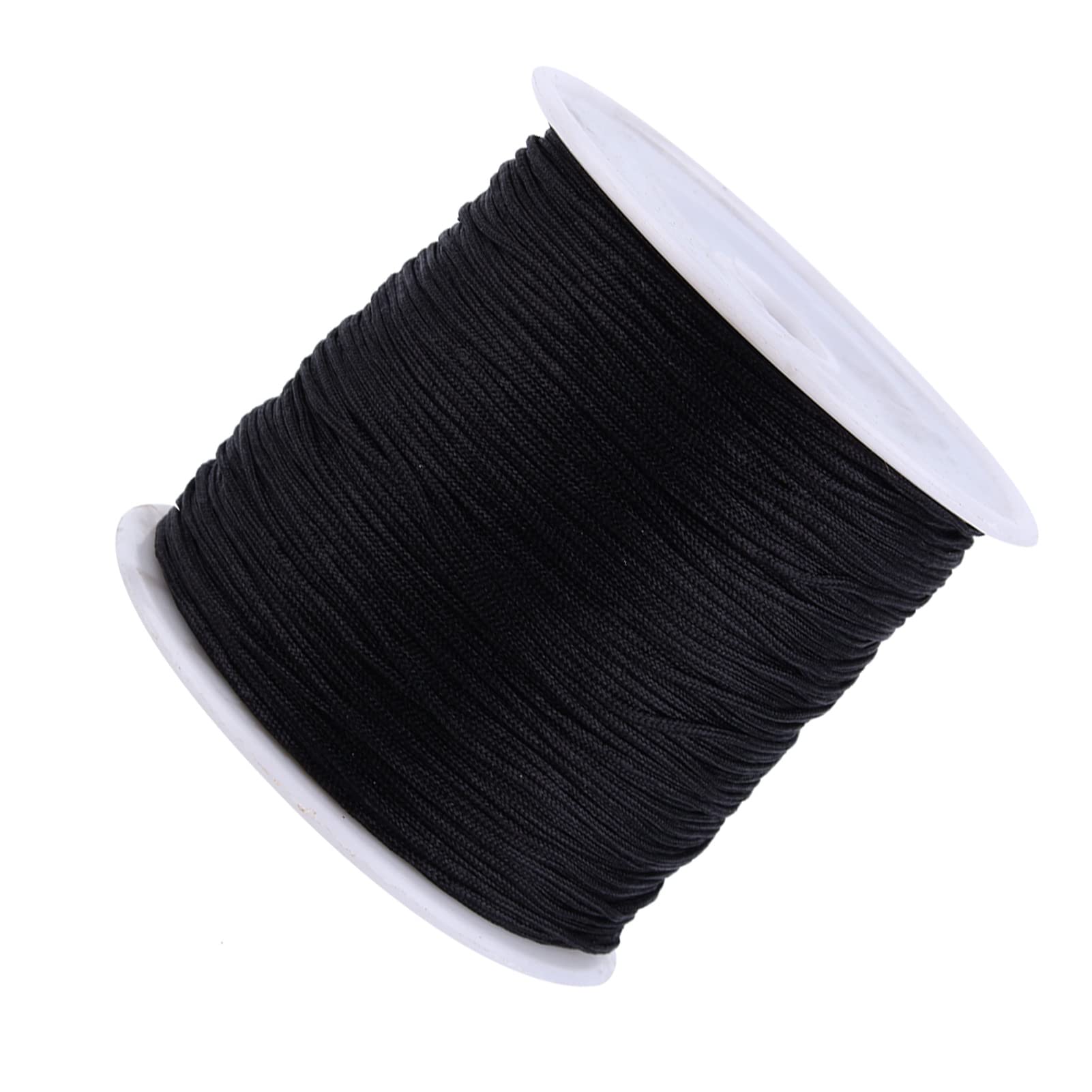 Cordon En Nylon Blanc De 0,8 Mm - 200 M - Avec 120 Manchons à