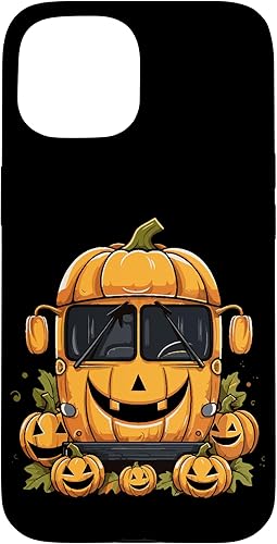 Miniatura 10 de iPhone 1212 Pro School Bus Pumpkin Halloween Driver Pumpkins Ride Spooky Fun Case