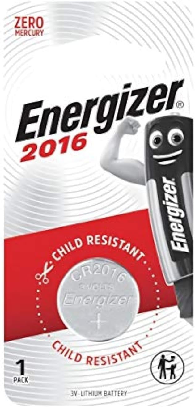 Energizer MAX- SP COIN Lithium Batteries - 3V E-CR2016BP1