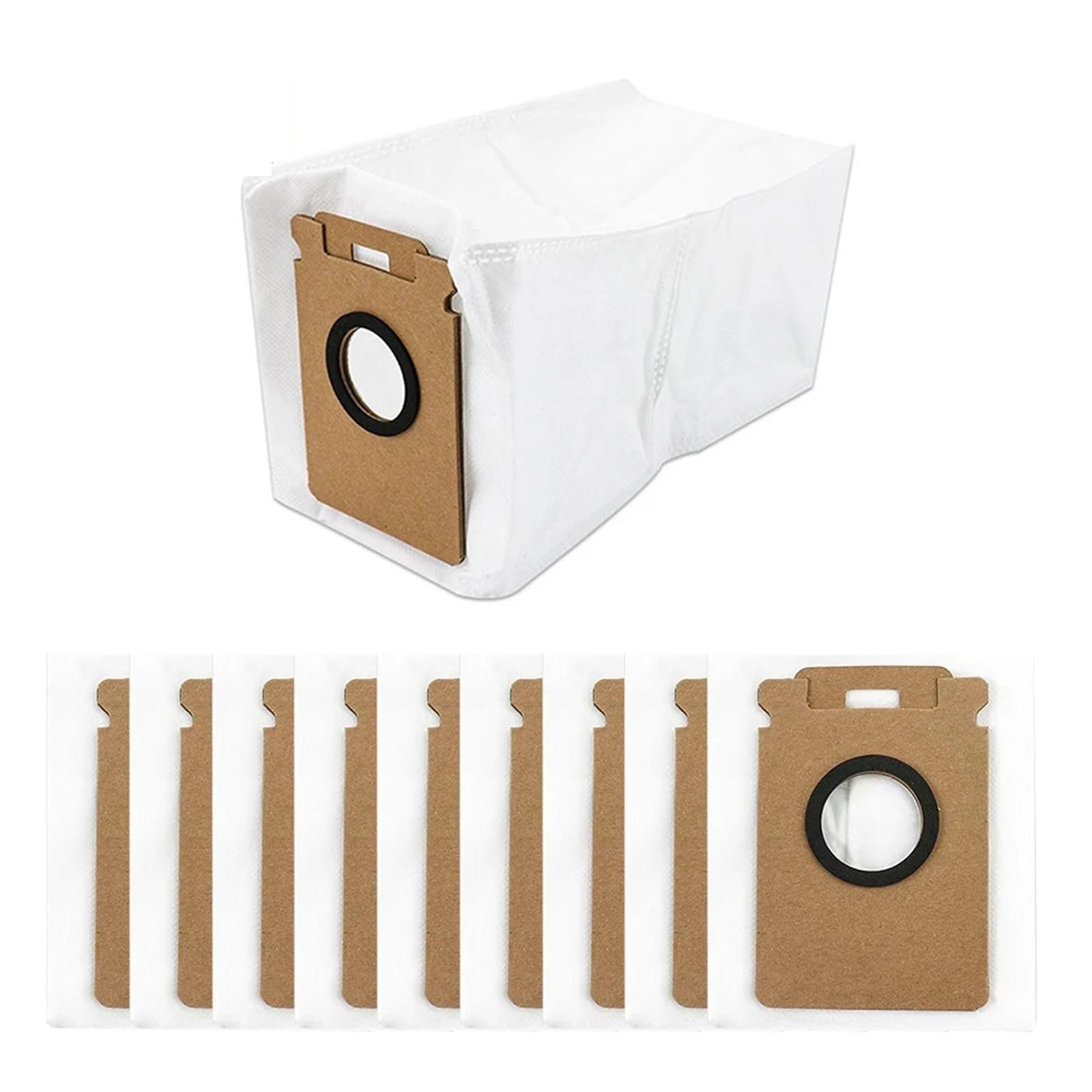 Bolsas For Polvo, Compatibles Con Roborock, H50 Ultra H60 Hub Ultra H60 Hub Pro, Accesorios De Barredora De Vaciado Automático De 3,5 L(10pcs)