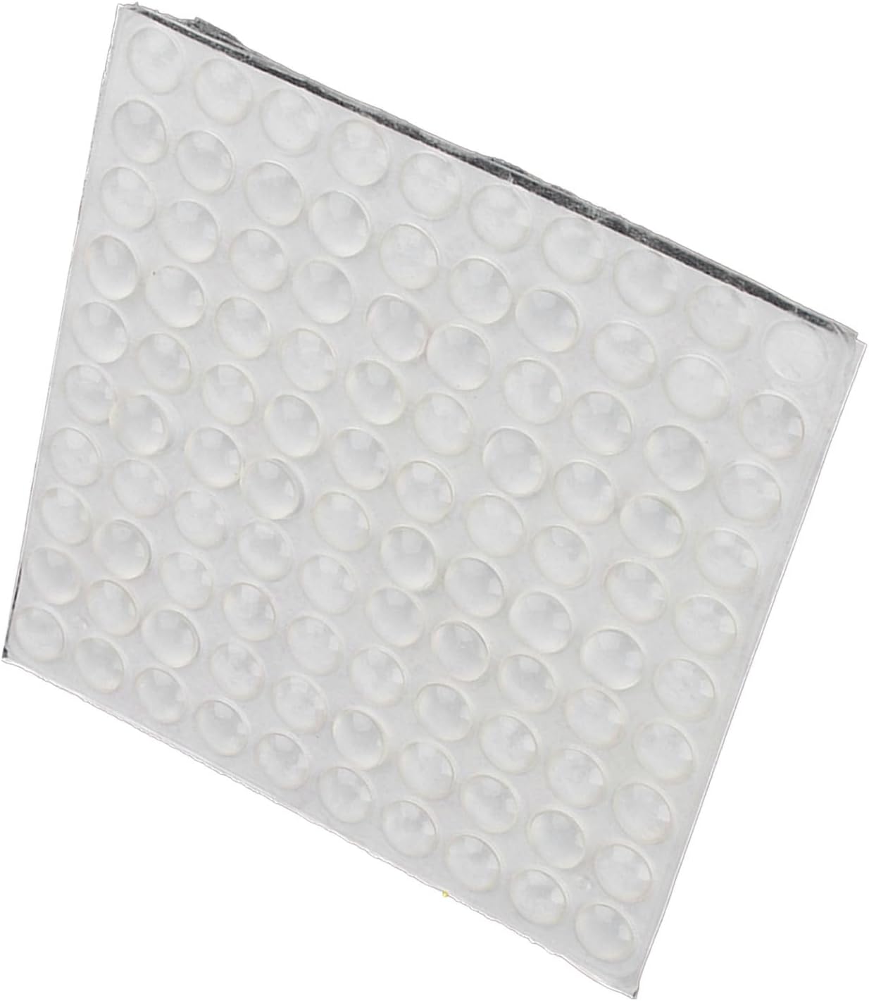 Premium SelfAdhesive Silicone Bumpers for Door Furniture - 100 Pcs 8x2.5mm Semicircle Pads - Sound Absorbing ShockReducing Foot Pads for Cabinet Doors and Drawers