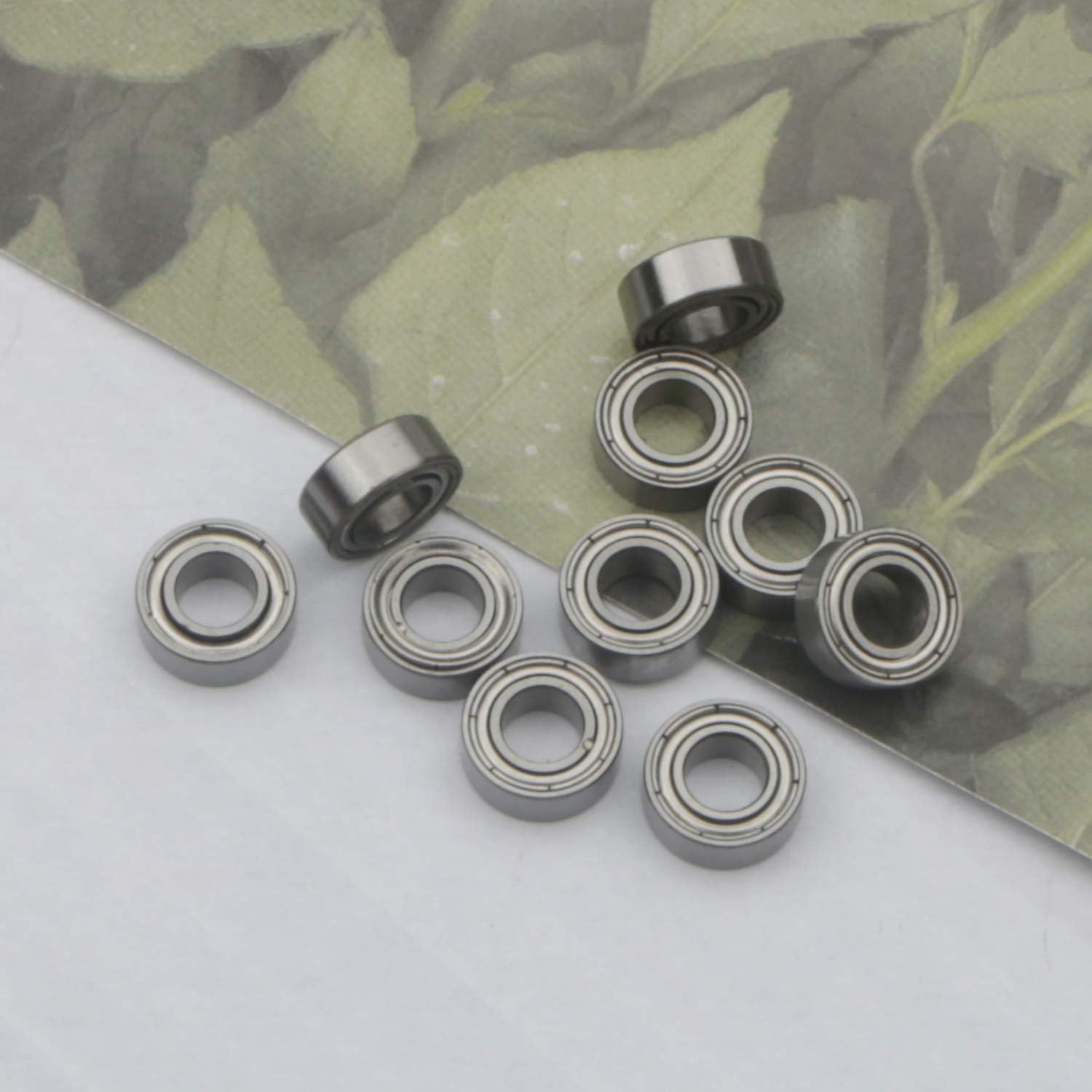 20x MR84ZZ Mini Kugellager 4x8x3mm - Doppelt Abgeschirmt Für Skateboards & Motoren | Miniatur Rillenkugellager