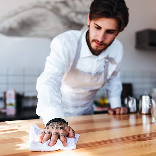 Miniatura 6 de Toallas de saco de harina Utopia Kitchen 12unidades 28x 28 pulgadas