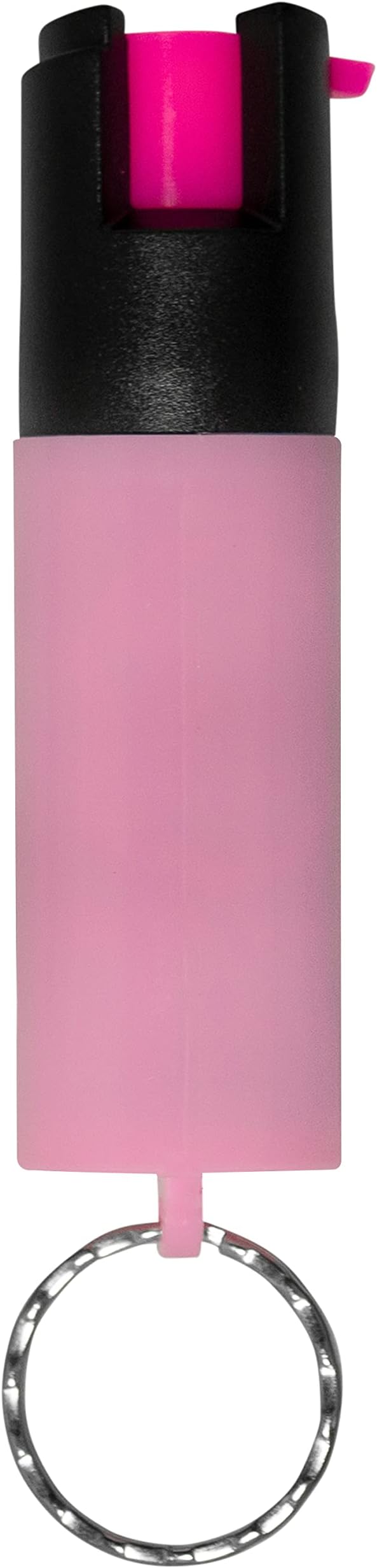 Police Magnum Mini Pepper Spray Self Defense Safety Tool- Tactical Strong Built-in Keyring Holder- Maximum Heat Strength OC- Made in The USA 1/2oz