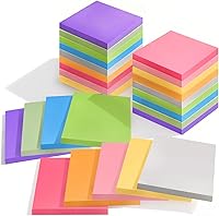 Vista 1 de 27 Pack of 3x3 Inch Sticky Notes Self-Stick Memo Pads - 1620 Sheets in Total! Great for Home, Office & School